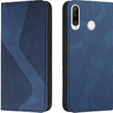 Mellow Shop Huawei P30 Lite Pu Deri Manyetik Cüzdan Kickstand Için Kılıf Folio Flip (Yurt Dışından)