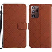 Mellow Shop Samsung Galaxy Not 20 Için Flip Case Ultra Cüzdan Pu Deri Kart Yuvası (Yurt Dışından)