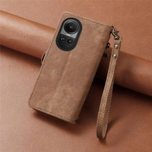 Mellow Shop Oppo Oppo 10 Darbeye Dayanıklı Basit Iş Deri Çanta Cüzdan Için Flip Case (Yurt Dışından)