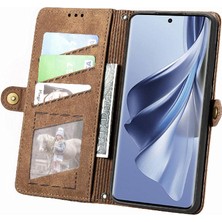 Mellow Shop Oppo Oppo 10 Darbeye Dayanıklı Basit Iş Deri Çanta Cüzdan Için Flip Case (Yurt Dışından)