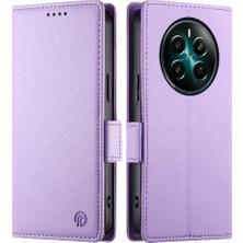 Mellow Shop Realme 12 Artı Cüzdan Kartvizit Yuvaları Flip Case Günlük Kullanım Için Flip Case (Yurt Dışından)