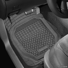Black Gold Renault Clio 3 Sedan 3D Hasırlı Mavi Oto Paspas Hox