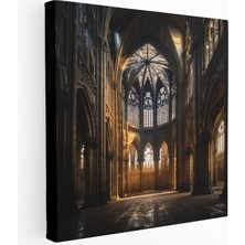 Painted Anarchy Gotik Katedral Iç Baskı, 30X30