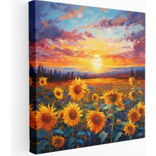 Painted Anarchy Ayçiçeği Serenadı Kanvas Tablo, 30X30