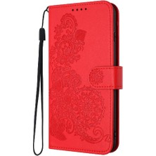 Mays Home1 Kart Yuvası ile Realme C65 Için Flip Case Standı Flip Folio Kitap Pu Deri (Yurt Dışından)