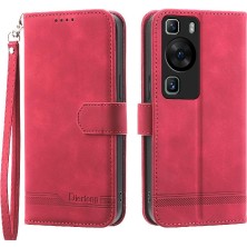 Mays Home1 Huawei P60 Bileklik Nakit Cep Kartı Yuvaları Için Flip Case Premium Manyetik (Yurt Dışından)