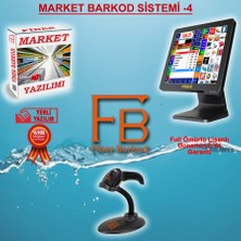 Fiber Barkod Market Barkod Sistemi-4 / Fiber Barkod