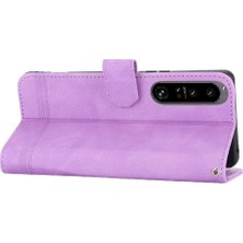 Mays Home1 Sony Xperia 10 V Bileklik Manyetik Kapatma Nakit Cep Için Flip Case (Yurt Dışından)