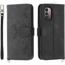 Mays Home1 Nokia G21 Çoklu Kredi Kartı Yuvaları Için Flip Case Darbeye Bileklik (Yurt Dışından)