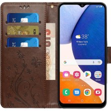 Mays Home1 Samsung Galaxy A15 Için Filp Durumda 5g Pu Deri Kart Tutucu Kickstand Bilek (Yurt Dışından)