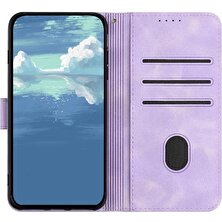 Mays Home1 Kart Yuvası Standı ile Samsung Galaxy M55 Için Flip Case Pu Deri Manyetik (Yurt Dışından)