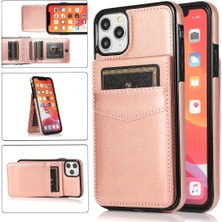 Mays Home1 IPhone 11 Pro Max Kart Tutucu Kılıf Cüzdan Manyetik Toka ile Uyumlu (Yurt Dışından)