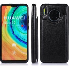 Mays Home1 Huawei Mate 30 Için Cüzdan Durumda Çift Manyetik Toka Pu Deri Kickstand (Yurt Dışından)