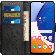 Mays Home1 Samsung Galaxy A15 Için Filp Durumda 5g Pu Deri Kart Tutucu Kickstand Bilek (Yurt Dışından)