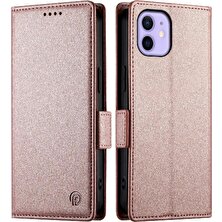 Mays Home1 IPhone 12 Cüzdan Günlük Kullanım Için Flip Case Kart Yuvaları Flip Iş (Yurt Dışından)