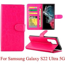 Mays Home1 Samsung Galaxy S22 Ultra 5g Manyetik Kapatma Pu Deri Kart Için Flip Case (Yurt Dışından)