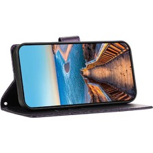 YH Mall IPhone 16 Için Flip Case Kickstand Üç Kart Yuvaları Darbeye Şok (Yurt Dışından)