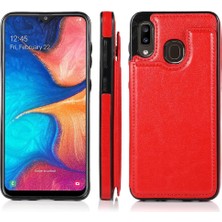 YH Mall Cüzdan Kılıf Samsung Galaxy A20/A30/M10S Pu ile Çift Manyetik Toka (Yurt Dışından)