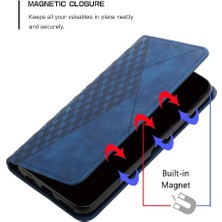 YH Mall Realme C61 Cüzdan Kickstand Pu Deri Kart Ekleme Için Flip Case (Yurt Dışından)