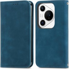 YH Mall Huawei Pura 70 Pro Için Flip Case Kapak Darbeye Cüzdan Deri (Yurt Dışından)