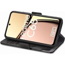 YH Mall Realme C65 Çok Renkli Ekleme Iş Cüzdan Çoklu Kart Için Flip Case (Yurt Dışından)