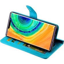 YH Mall Huawei Mate 30 Pro Için Flip Case/mate 30 Pro 5g Kart Tutucu Kickstand Pu (Yurt Dışından)