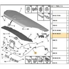 Psa Kaput Teli  2008 (96733166ZD)