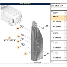 Psa Stop Sağ Partner Tepee Berlingo (6351FH)