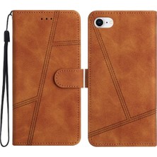 YH Market IPhone 7/8 Için Flip Case Kart Yuvaları Tutucu Manyetik Cüzdan Pu Deri Tam (Yurt Dışından)