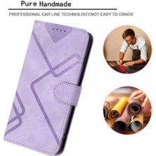 YH Market Samsung Galaxy M15 Pu Deri Manyetik Kapak Flip Cüzdan Için Flip Case (Yurt Dışından)