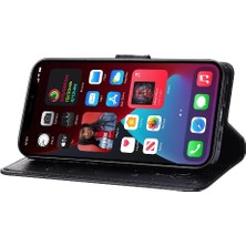 YH Market IPhone 16 Için Filp Durumda Pro Max Pu Deri Kickstand Kart Tutucu Manyetik (Yurt Dışından)