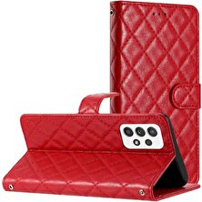 YH Market Samsung Galaxy Için Flip Case A52S 5g Kickstand Manyetik Folio Pu Deri (Yurt Dışından)