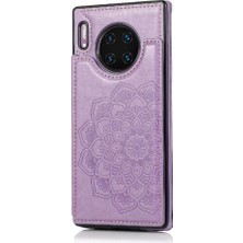 YH Market Cüzdan Huawei Mate 30 Için Kart Tutucu Kılıf ile Pro Flip Darbeye Çift (Yurt Dışından)