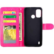 YH Market Nokia Nokia Artı Darbeye Pu Deri Kart Tutucu Kickstand Için Flip Case (Yurt Dışından)