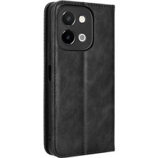 YH Market Vivo Y28 4g Cüzdan Manyetik Kapatma Pu Deri Için Kılıf (Yurt Dışından)