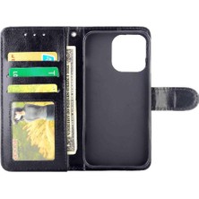 YH Market IPhone 14 Için Flip Case Darbeye Pu Deri Kart Tutucu Kickstand (Yurt Dışından)