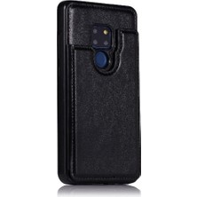 YH Market Cüzdan Kılıf Huawei Mate 20 Kart Yuvaları Için Kickstand Pu Deri Çift (Yurt Dışından)