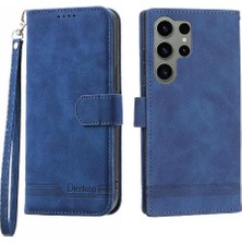 YH Market Samsung Galaxy S23 Ultra Bileklik Manyetik Kapatma Nakit Için Flip Case (Yurt Dışından)