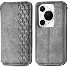 YH Market Huawei Pura 70 Pro Için Flip Case Kapak Zarif Iş Cüzdan (Yurt Dışından)