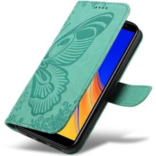 YH Market Samsung Galaxy J6 Başbakan Yüksek Kalite Deri Kredi ile Flip Case (Yurt Dışından)