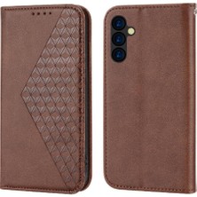 YH Market Samsung Galaxy A24 4g Eşkenar Dörtgen Şekli Günlük Kullanım El Kayışı Için Flip Case (Yurt Dışından)