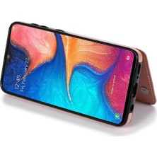 YH Market Samsung Galaxy A20/A30 Desen Çiçek Pu Için Kart Tutucu Kılıf ile Cüzdan (Yurt Dışından)