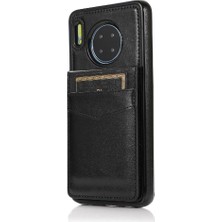 YH Market Huawei Mate 30 Manyetik Toka Kickstand Kart Tutucu ile Uyumlu (Yurt Dışından)