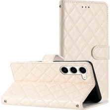 YH Market Samsung Galaxy S24 Artı Pu Deri Cüzdan Kickstand Kart Tpu Için Flip Case (Yurt Dışından)