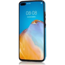 YH Market Huawei P40 Flip Darbeye Pu Deri Için Kart Tutucu Kılıf ile Cüzdan (Yurt Dışından)