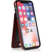 YH Market Kredi Manyetik Toka Kılıfı ile IPhone Xs Max Kart Tutucu ile Uyumlu (Yurt Dışından)