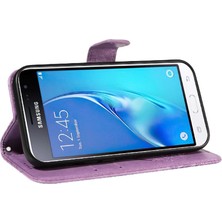 YH Market Kredi Kartı Yuvası Ayrılabilir El ile Samsung Galaxy J3 2016 Için Flip Case (Yurt Dışından)