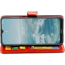 YH Market Nokia G20 Için Flip CASE/G10 Darbeye Kart Tutucu Kickstand Pu Deri (Yurt Dışından)