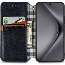 YH Market Huawei Pura 70 Ultra Flip Kapak Için Flip Case Zarif Iş Moda (Yurt Dışından)