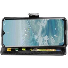 YH Market Nokia G20 Için Flip CASE/G10 Darbeye Kart Tutucu Kickstand Pu Deri (Yurt Dışından)